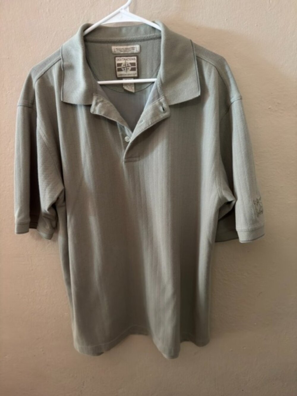 Men's "Destinations American Identity" golf shirt